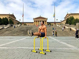 Dip Bar Parallette Training Bars Set - Pair