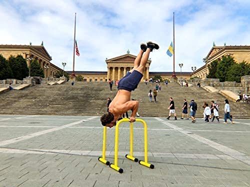 Dip Bar Parallette Training Bars Set - Pair