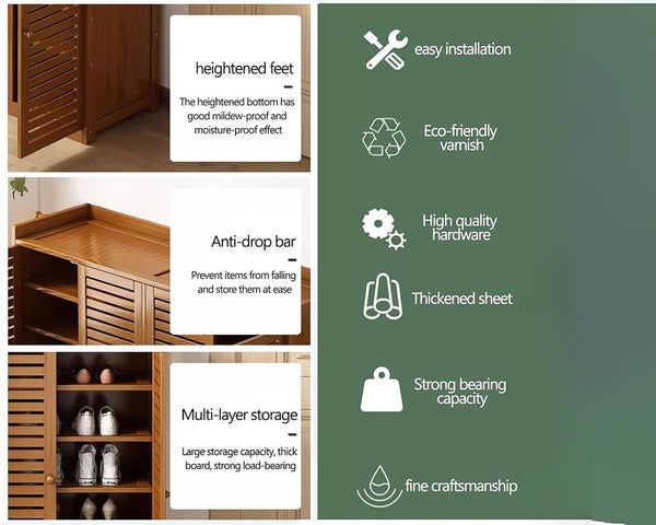 Shoe Cabinet 2 Drawers