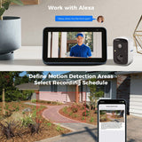 Solar Security Cameras Wireless Camera Outdoor 4MP