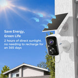 Solar Security Cameras Wireless Camera Outdoor 4MP