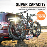 2 E Bike Rack Storage Holder Platform Bicycle Carrier Stand