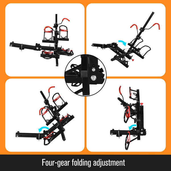2 E Bike Rack Storage Holder Platform Bicycle Carrier Stand