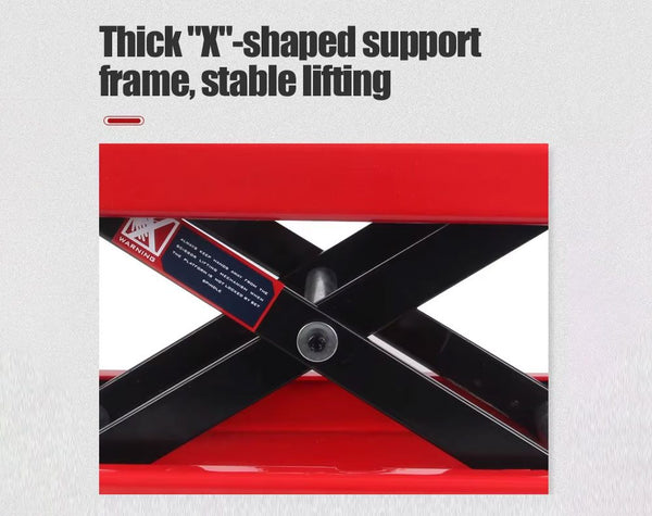Motorbike Scissor Jack Stand Lift Bench