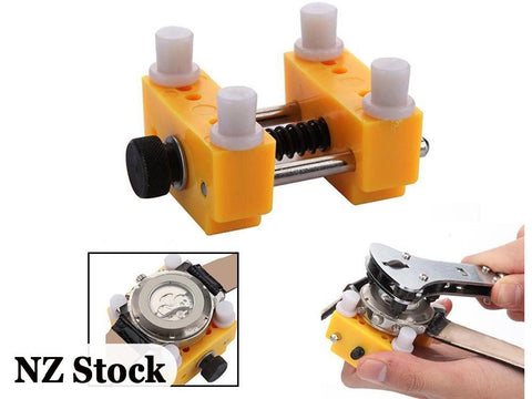 Watch Case Holder Adjustable Opener Remover Vice Tool