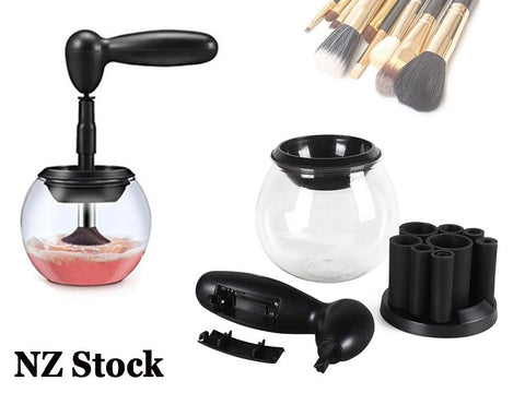 Auto Makeup Brush Cleaner & Dryer - 8 Attachments