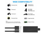 USB Ethernet Adapter for Firestick, Fire TV, Chromecast Ultra/2/1/Audio