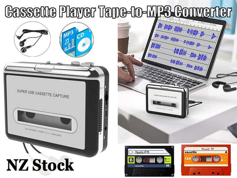 PTN NEW USB Cassette Capture Player