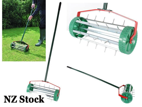 Lawn Aerator Spiked Roller