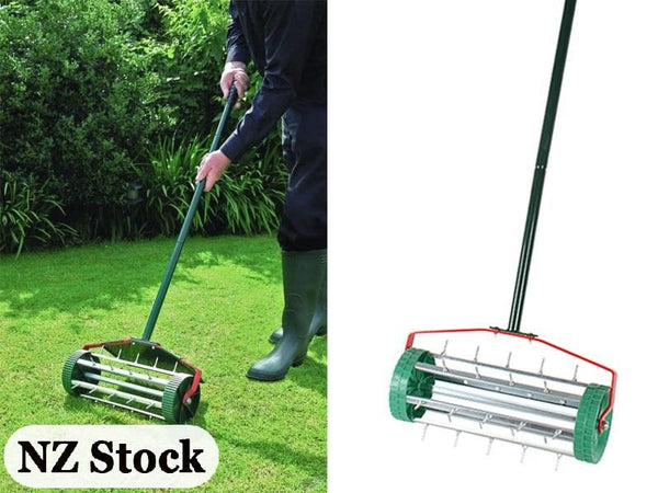 Lawn Aerator Spiked Roller