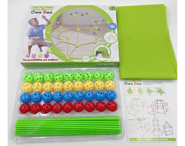 Kids Construction Fort Building Kit