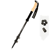 Trekking Poles - Ultralight Trekking Poles with Cork Grip Quick Lock - 1 Pair