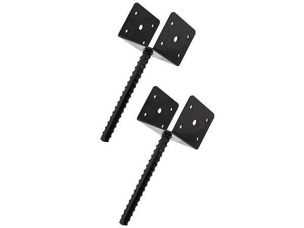 Fence Post Anchor Kit Ground Spikes 2PCS