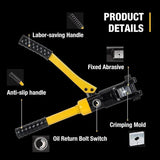 6-120mm Hydraulic Crimping Tool 8 Ton
