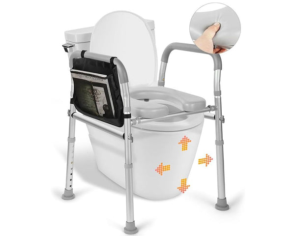 Adjustable Raised Toilet Seat