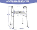 Adjustable Raised Toilet Seat