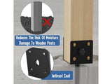 Fence Post Anchor Kit Ground Spikes 2PCS