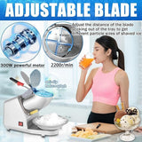 Ice Shaver Machine ,Four-blade Ice Shredder