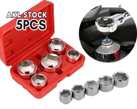 Oil Filter Removal Cap Wrench 5PC