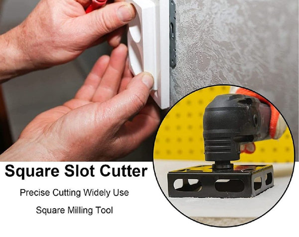 Square Slot Cutter Set (2Pcs)