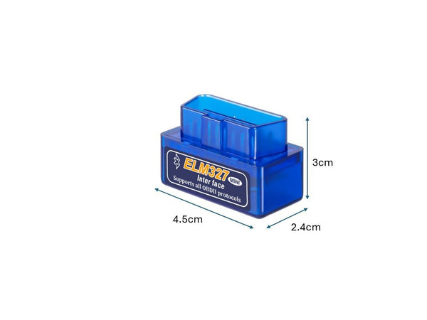 Mini ELM327 Bluetooth Interface OBDII OBD2 Scanner Auto Diagnostic Scan Tool