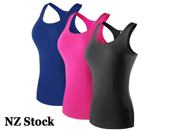 3 x Women Tank Top Sports