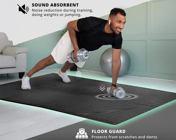 Interlocking Foam Fitness Mat