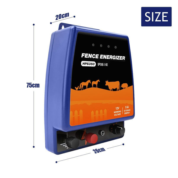 Electric Fence Energiser Charger Mains Fencing Energizer
