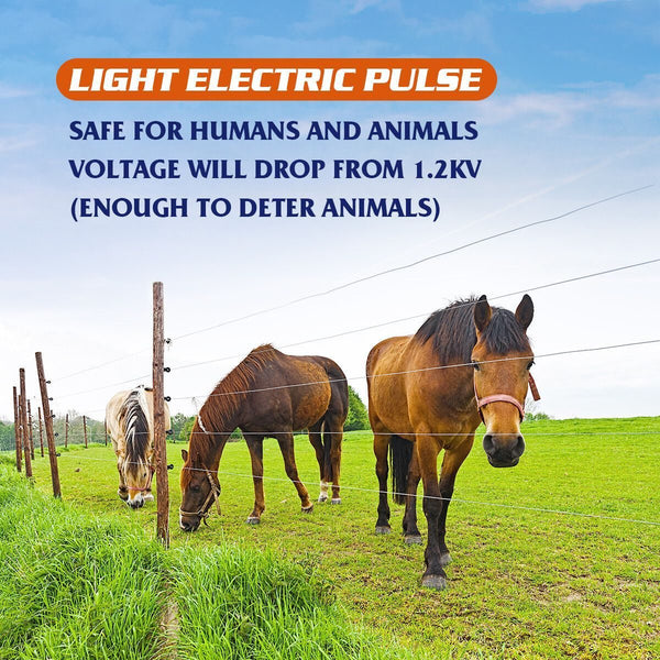 Electric Fence Energiser Charger Mains Fencing Energizer