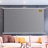 Projector Screen Retractable 100 Inch