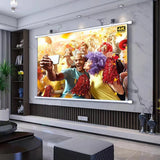 Projector Screen Retractable 100 Inch