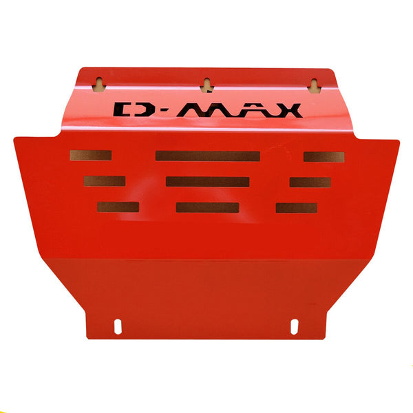 Steel Red Bash Plate Front Sump Guard for Isuzu D-MAX MUX