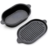 Cast Iron Dutch Oven Pot with Skillet Lid Pan