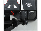 Racing Simulator Cockpit Adjustable Gaming Chair with Monitor Stand