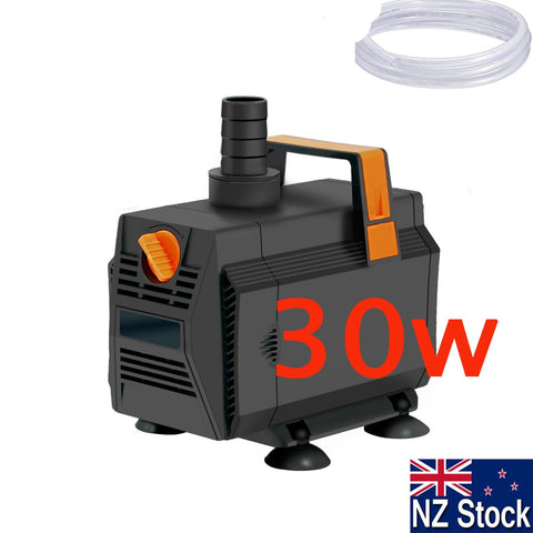 Submersible Water Pump Fountain Fish Tank Aquarium Pump 30W 2000L
