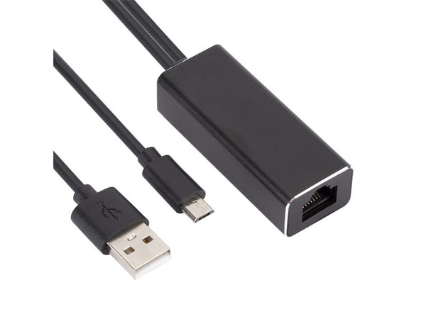 USB Ethernet Adapter for Firestick, Fire TV, Chromecast Ultra/2/1/Audio