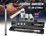 1/2inch Adjustable Torque Wrench Ratchet 1/2" Square Drive Reversible 210Nm