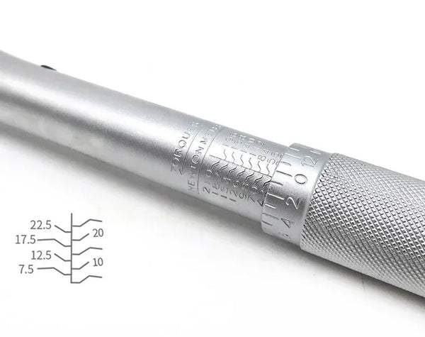 1/2inch Adjustable Torque Wrench Ratchet 1/2" Square Drive Reversible 210Nm