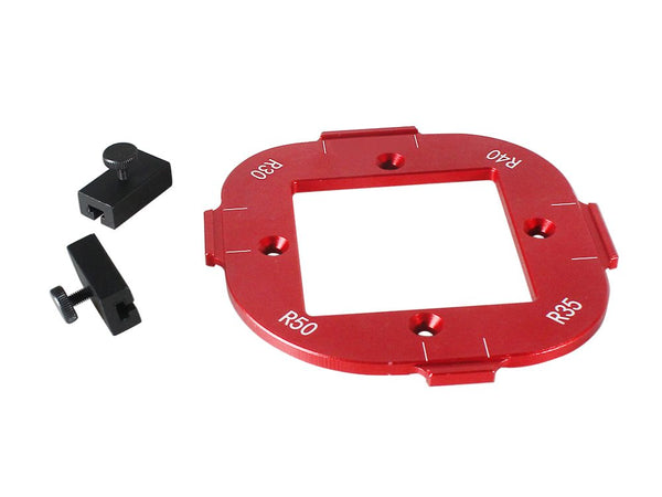 Woodworking Rounded Corner Positioning Tool