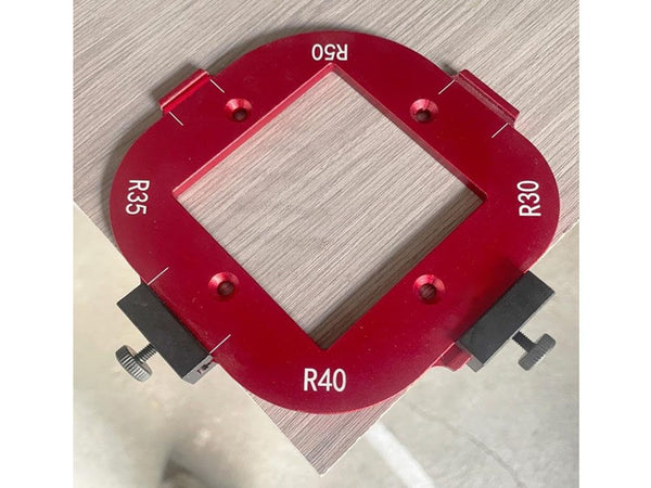 Woodworking Rounded Corner Positioning Tool