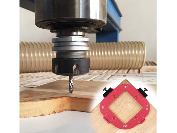 Woodworking Rounded Corner Positioning Tool