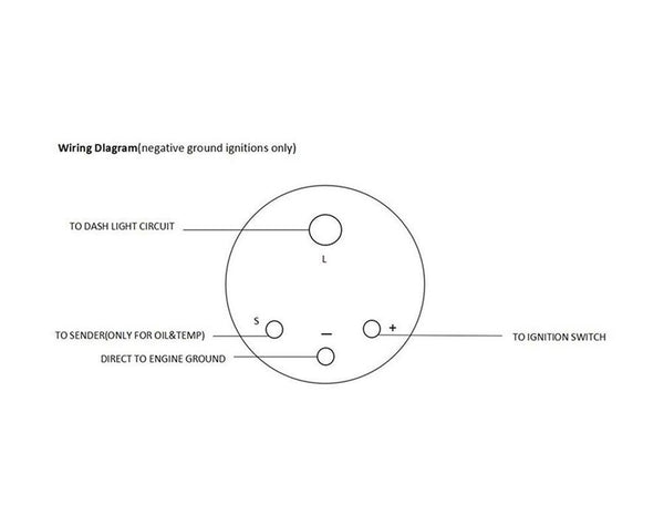 Car Water Temperature Gauge