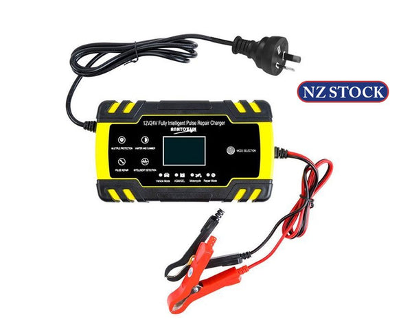 Smart 12V/24V Car Battery Charger