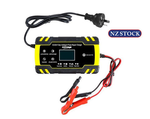 Smart 12V/24V Car Battery Charger