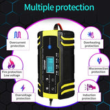 Smart 12V/24V Car Battery Charger