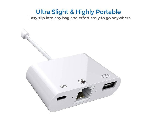 Lightning to Ethernet OTG Adapter