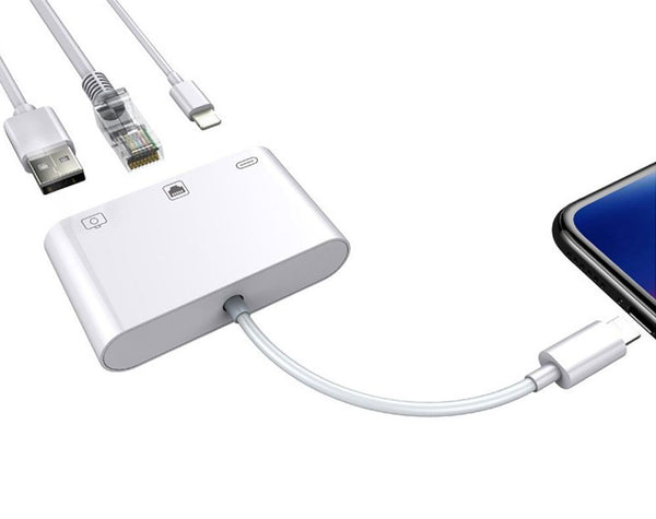 Lightning to Ethernet OTG Adapter