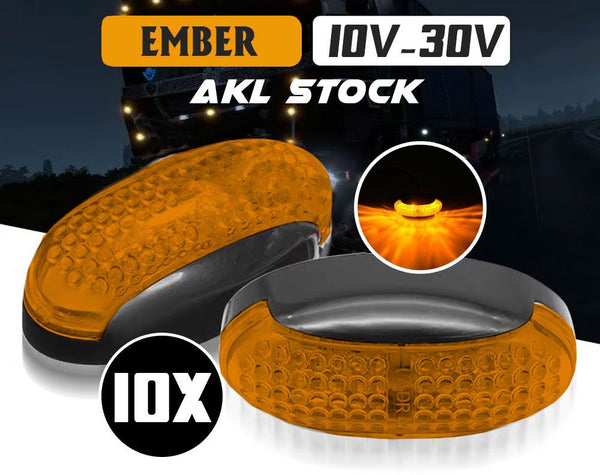 10X 10V-30V AMBER