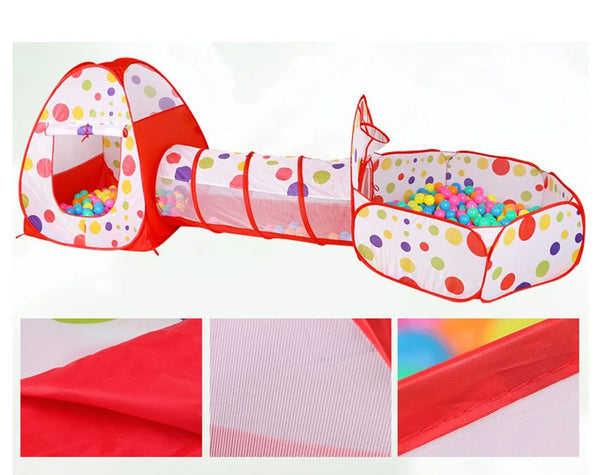 Children's Play Tent With Tunnel