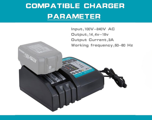 Makita DC18RC 18V LXT Rapid Charger